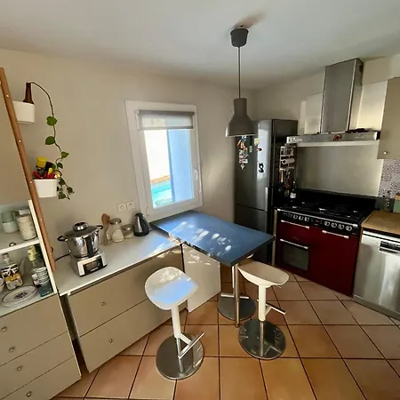 Appartement Jardin Piscine Proche Centre-ville 10 Mn Des Plages
