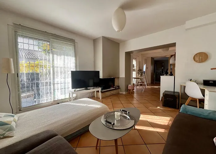 Apartmán Jardin Piscine Proche Centre-ville 10 Mn Des Plages